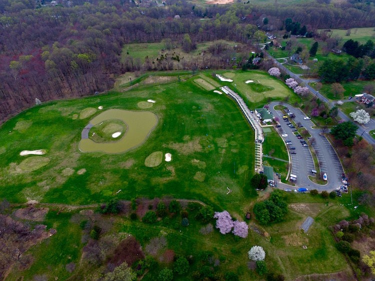 Aerial View & Yardages
